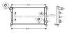 AVA QUALITY COOLING FT2362 Radiator, engine cooling